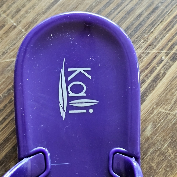 Kali Women's Purple Sandals with Bow - Picture 4 of 8